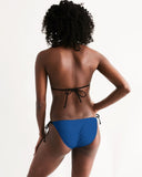 Belize Flag Women's Triangle String Bikini - Conscious Apparel Store