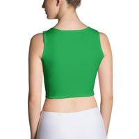 Brazil Flag Crop Top - Conscious Apparel Store