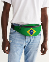 Brazil Flag Crossbody Sling Bag - Conscious Apparel Store