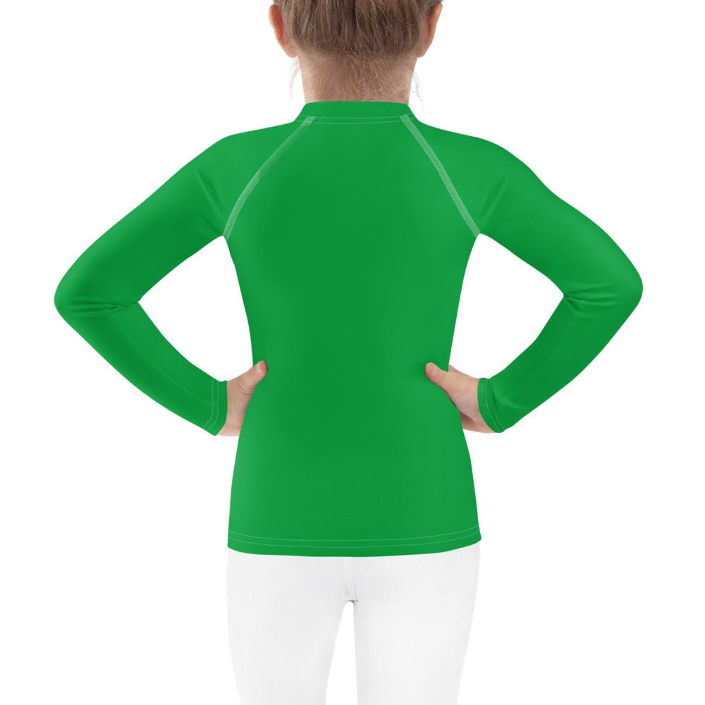 Brazil Flag Kids Rash Guard - Conscious Apparel Store
