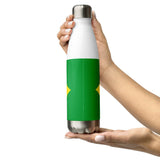 Brazil Flag Stainless Steel Water Bottle - Conscious Apparel Store