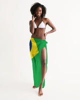 Brazil Flag Swim Cover Up - Conscious Apparel Store