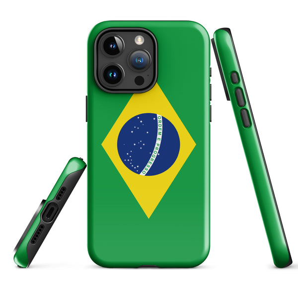 Brazil Flag Tough Cellphone Case for iPhone® - Conscious Apparel Store