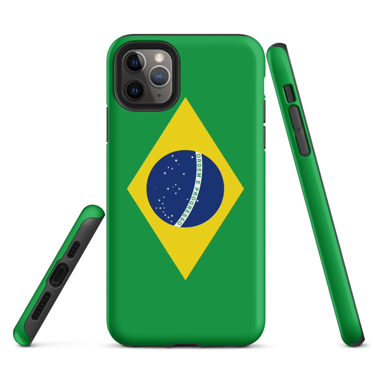 Brazil Flag Tough Cellphone Case for iPhone® - Conscious Apparel Store
