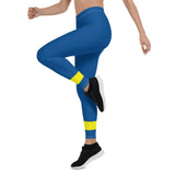 Curacao Flag Leggings - Conscious Apparel Store