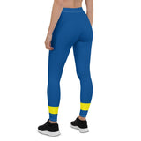 Curacao Flag Leggings - Conscious Apparel Store