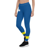 Curacao Flag Leggings - Conscious Apparel Store