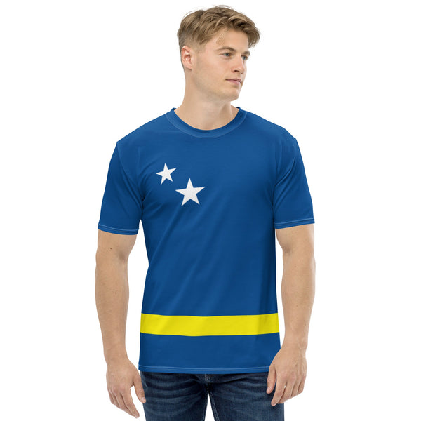 Curacao Flag Men's T-shirt - Conscious Apparel Store