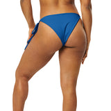 Curacao Flag string bikini bottom - Conscious Apparel Store