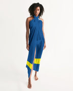Curacao Flag Swim Cover Up - Conscious Apparel Store