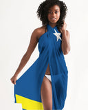 Curacao Flag Swim Cover Up - Conscious Apparel Store