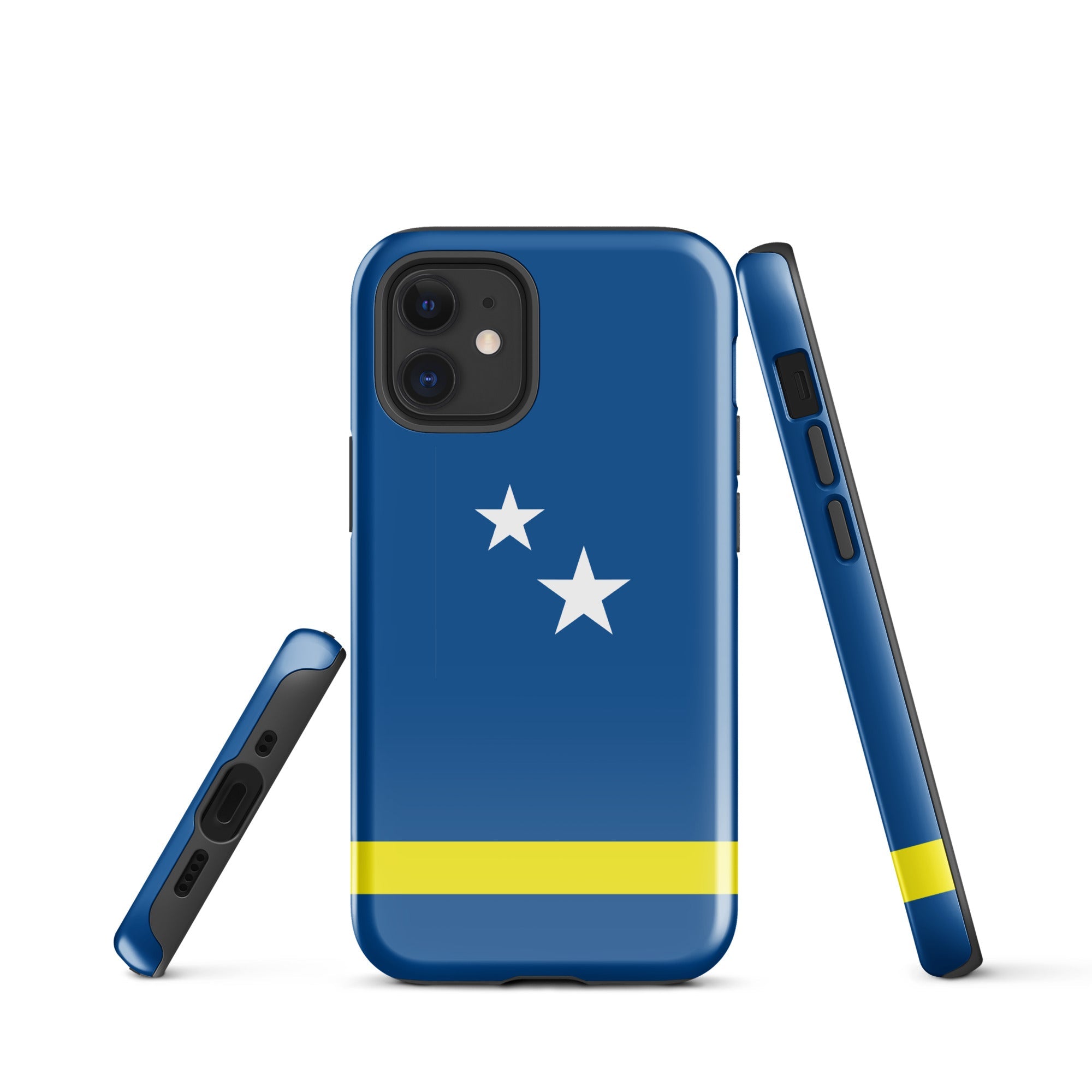 Curacao Flag Tough Cellphone Case for iPhone® - Conscious Apparel Store