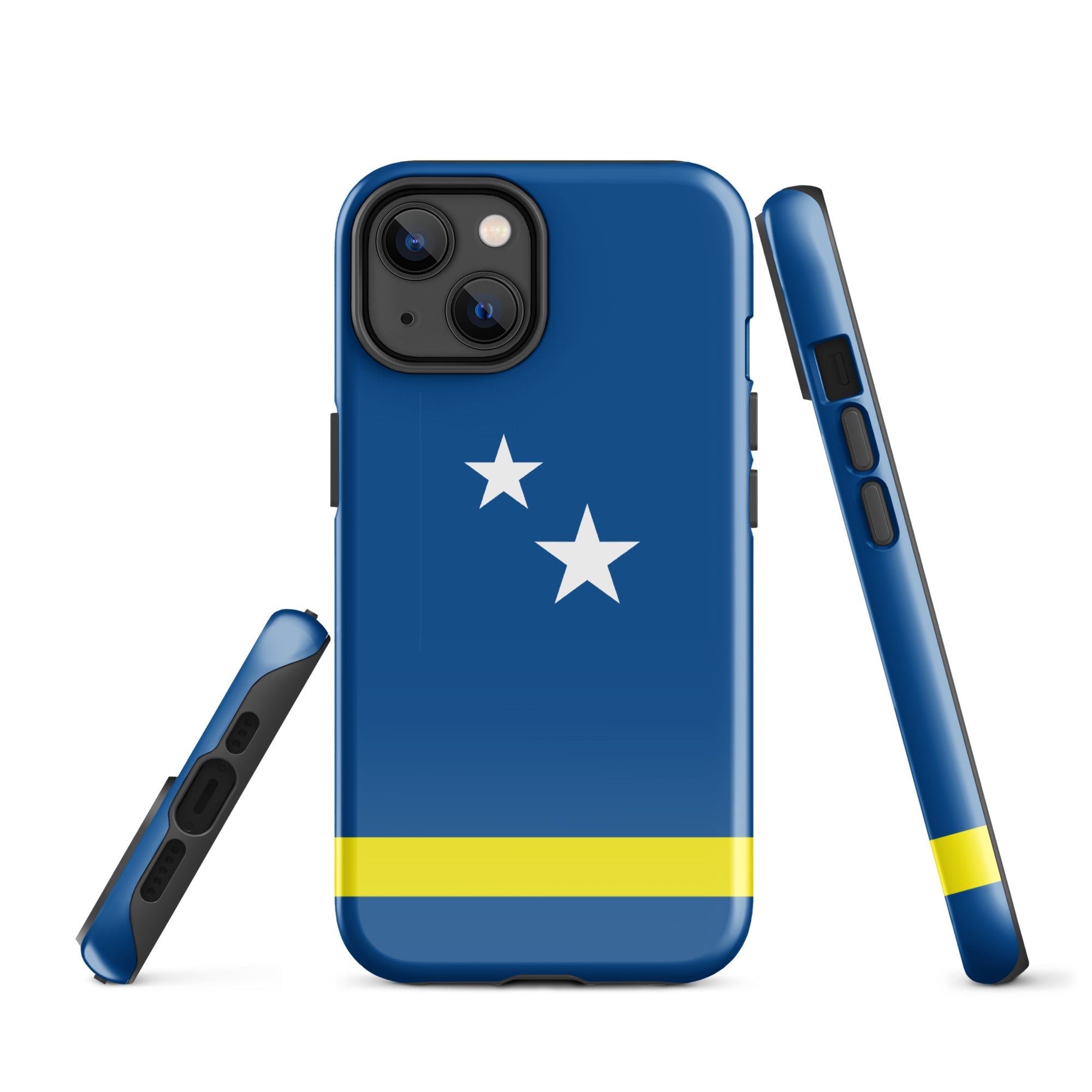 Curacao Flag Tough Cellphone Case for iPhone® - Conscious Apparel Store