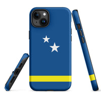Curacao Flag Tough Cellphone Case for iPhone® - Conscious Apparel Store