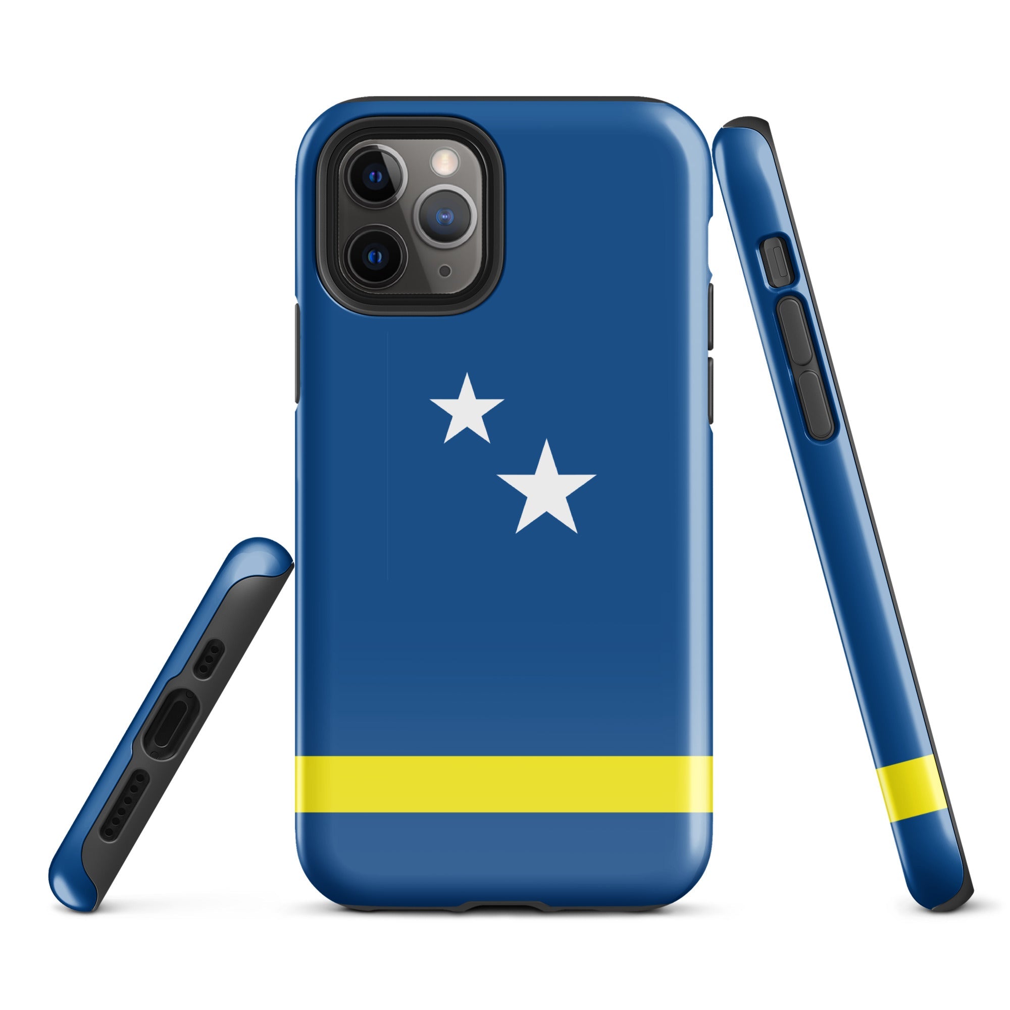 Curacao Flag Tough Cellphone Case for iPhone® - Conscious Apparel Store