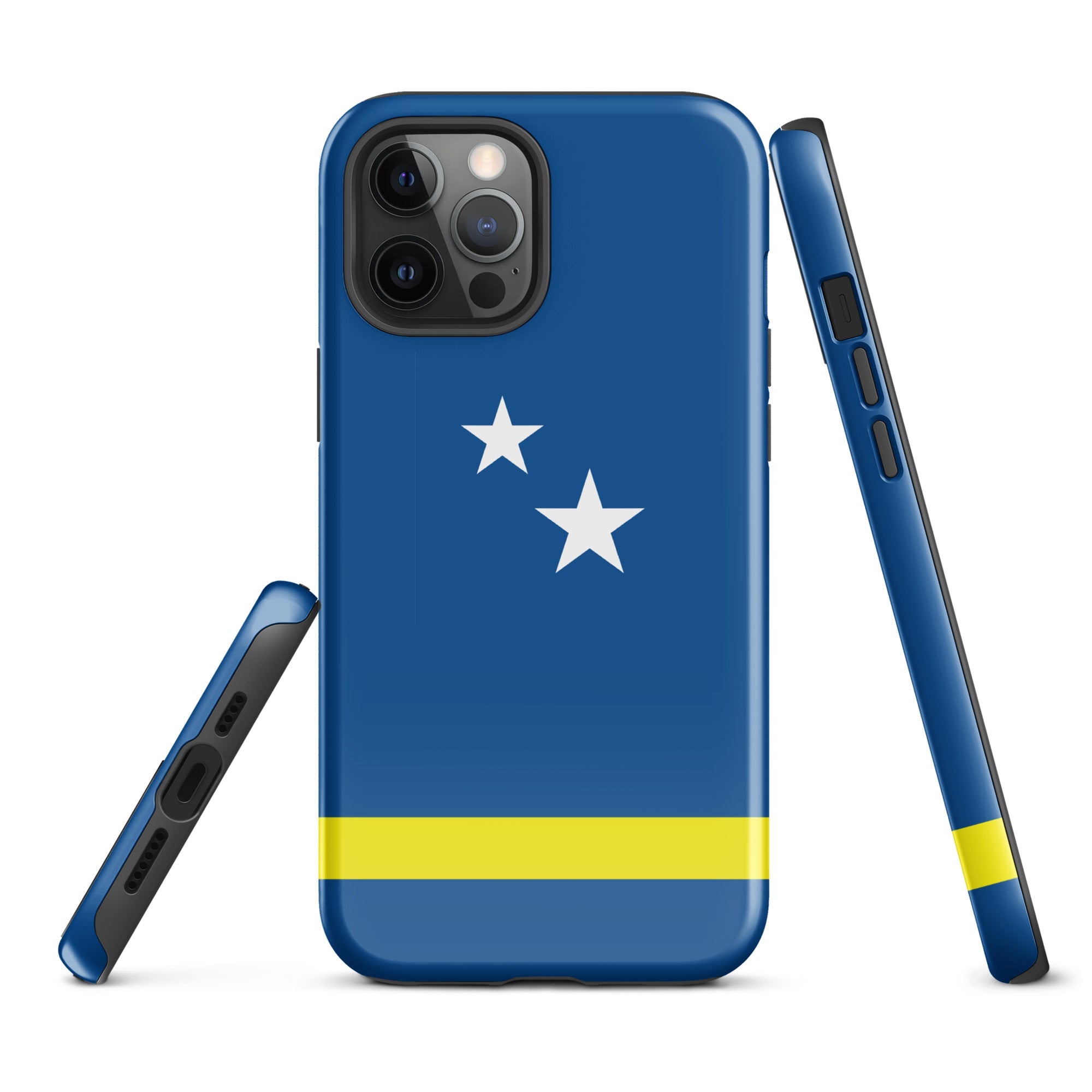 Curacao Flag Tough Cellphone Case for iPhone® - Conscious Apparel Store