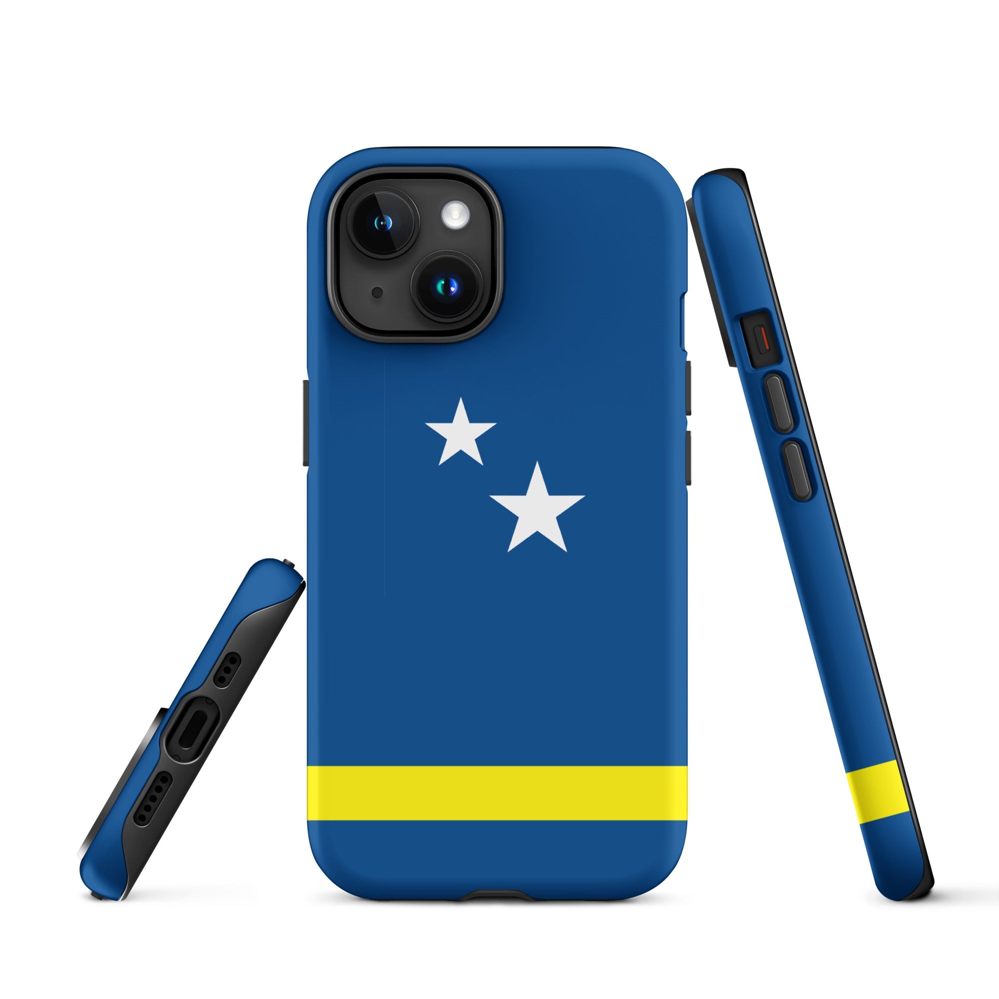 Curacao Flag Tough Cellphone Case for iPhone® - Conscious Apparel Store