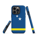 Curacao Flag Tough Cellphone Case for iPhone® - Conscious Apparel Store