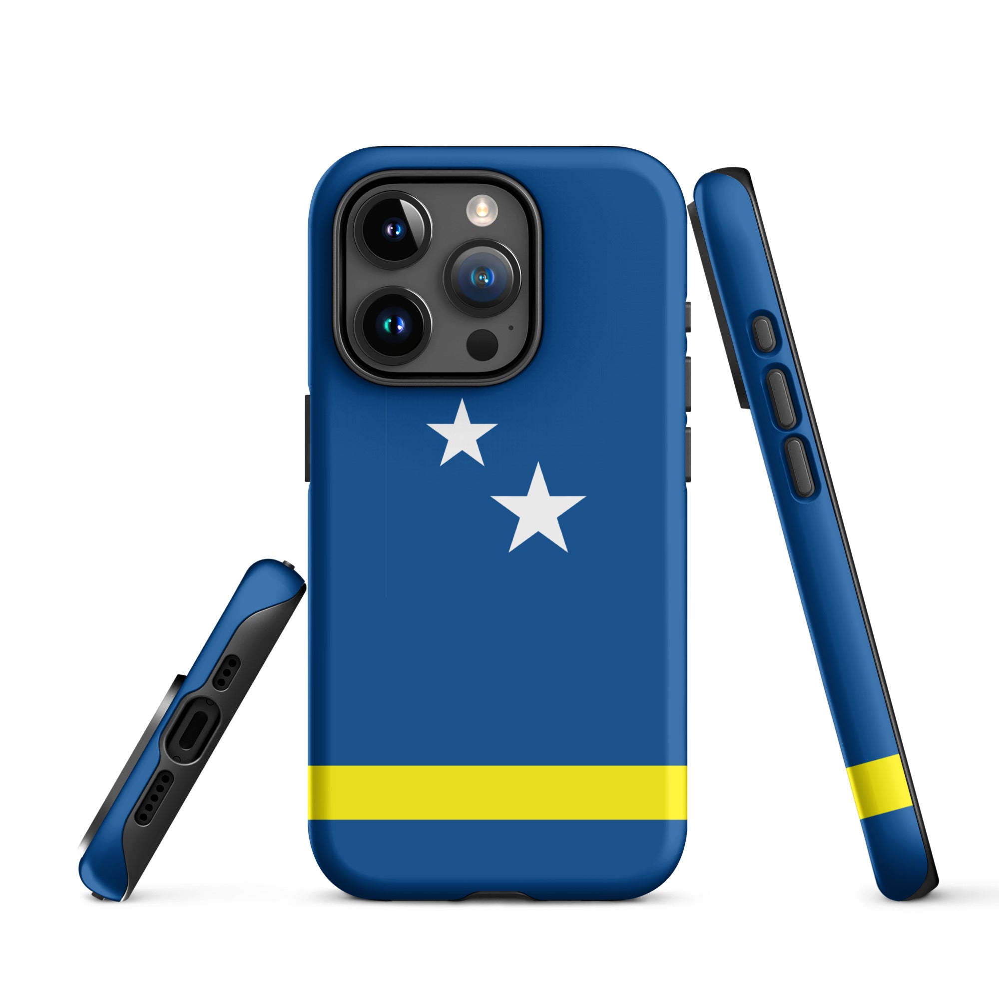 Curacao Flag Tough Cellphone Case for iPhone® - Conscious Apparel Store