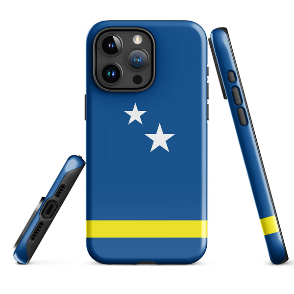 Curacao Flag Tough Cellphone Case for iPhone® - Conscious Apparel Store