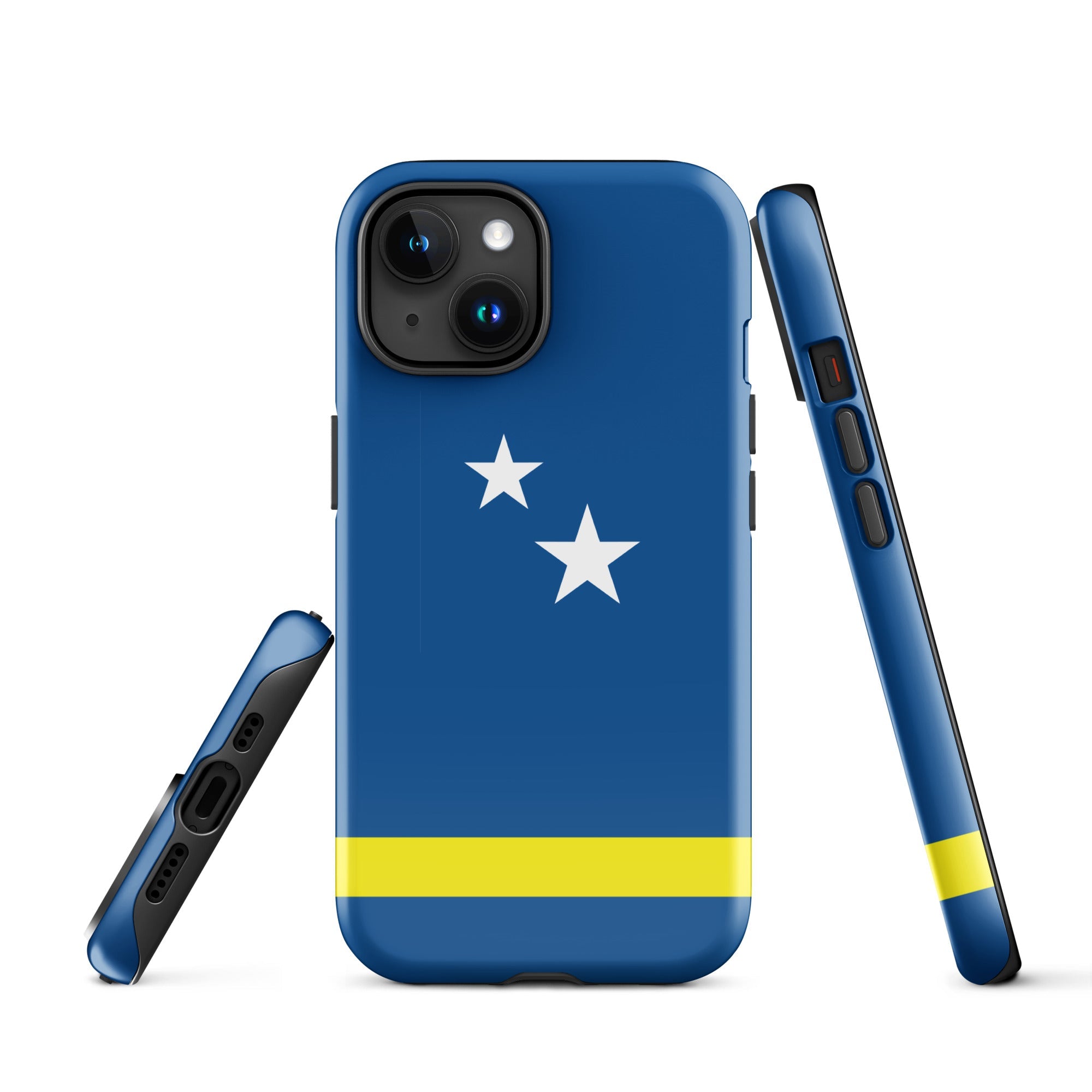 Curacao Flag Tough Cellphone Case for iPhone® - Conscious Apparel Store