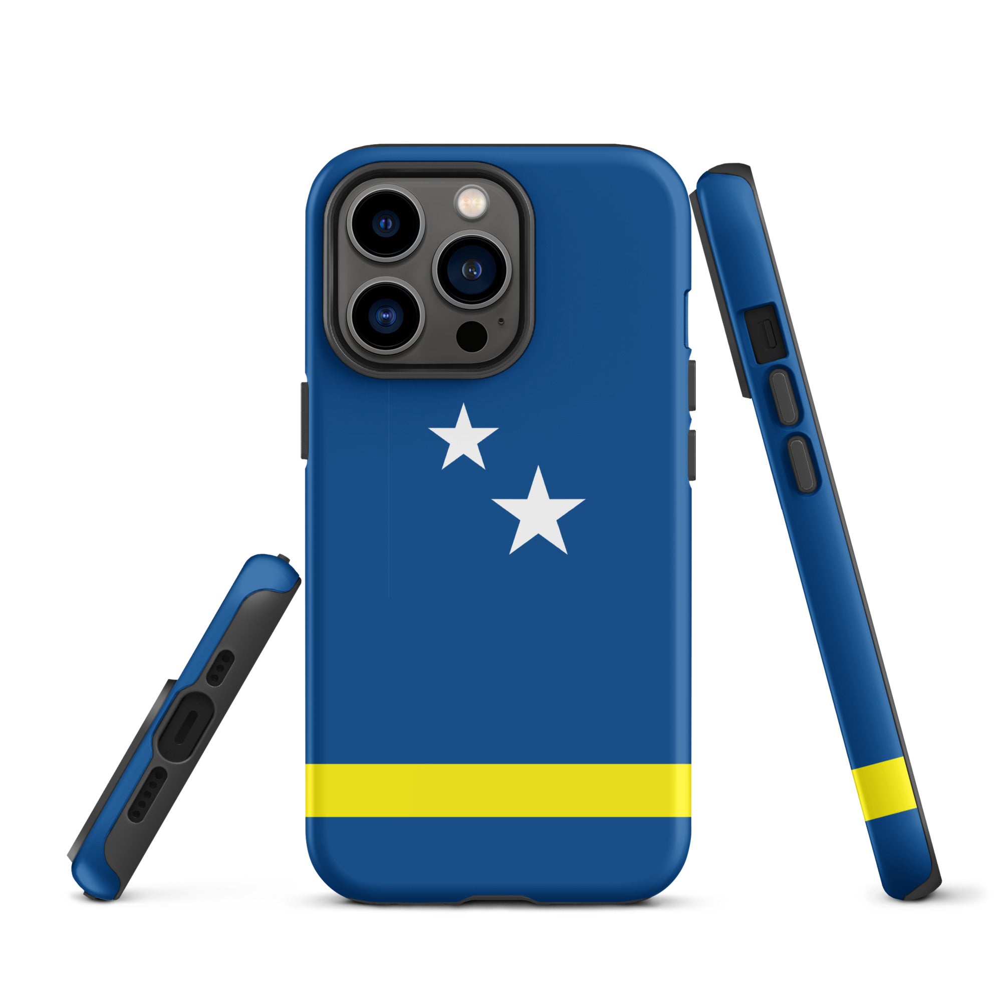 Curacao Flag Tough Cellphone Case for iPhone® - Conscious Apparel Store