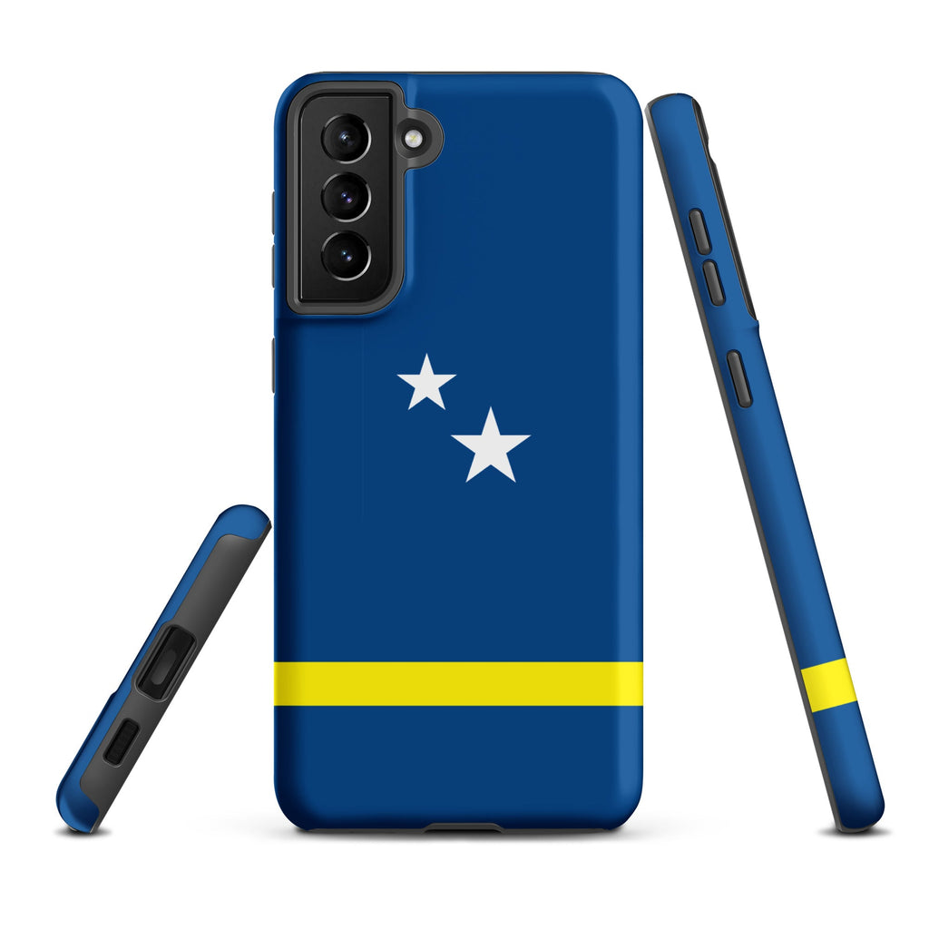 Curacao Flag Tough Cellphone case for Samsung® - Conscious Apparel Store