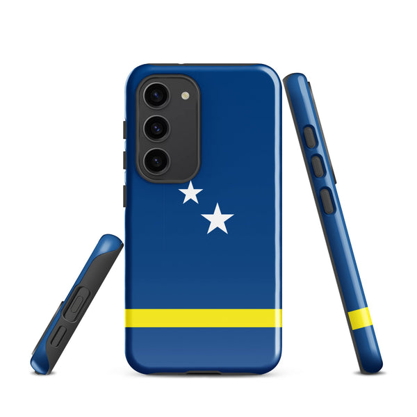 Curacao Flag Tough Cellphone case for Samsung® - Conscious Apparel Store