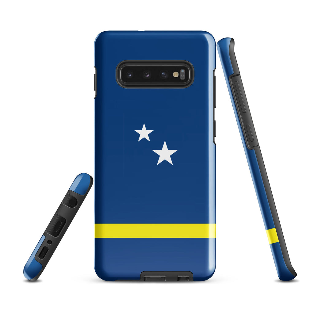 Curacao Flag Tough Cellphone case for Samsung® - Conscious Apparel Store