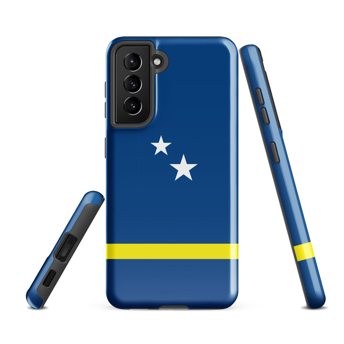 Curacao Flag Tough Cellphone case for Samsung® - Conscious Apparel Store