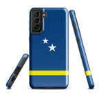 Curacao Flag Tough Cellphone case for Samsung® - Conscious Apparel Store