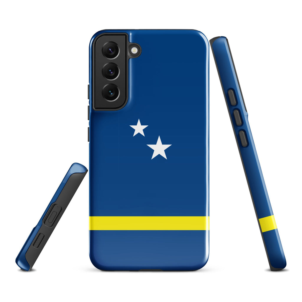 Curacao Flag Tough Cellphone case for Samsung® - Conscious Apparel Store