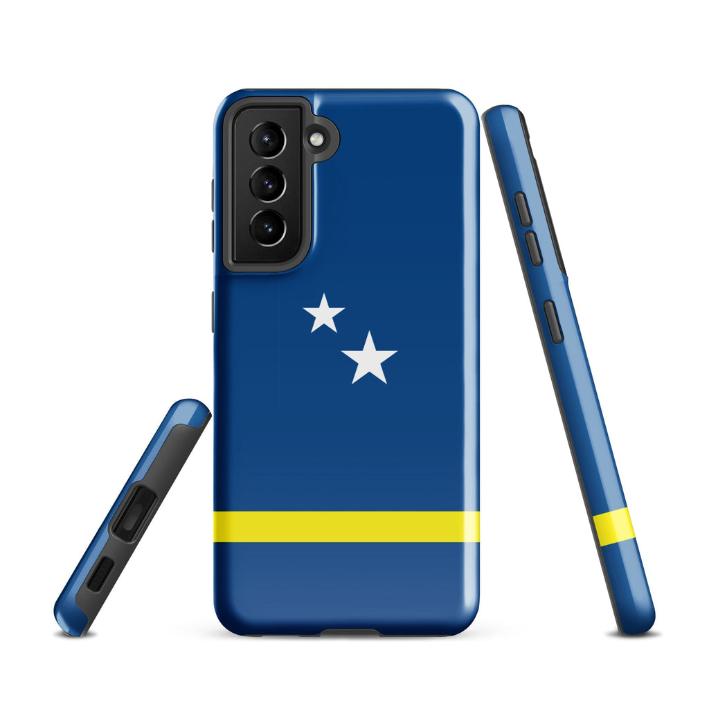 Curacao Flag Tough Cellphone case for Samsung® - Conscious Apparel Store
