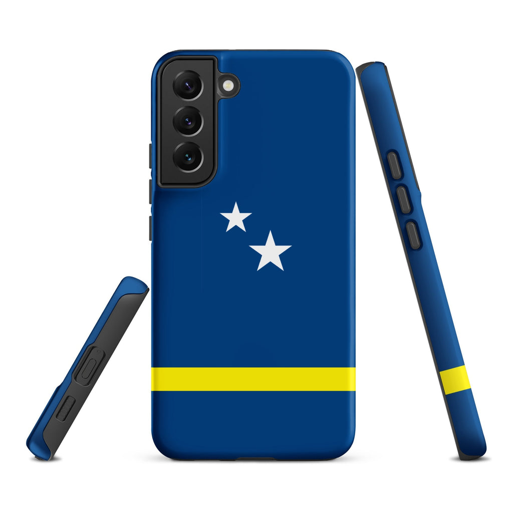 Curacao Flag Tough Cellphone case for Samsung® - Conscious Apparel Store