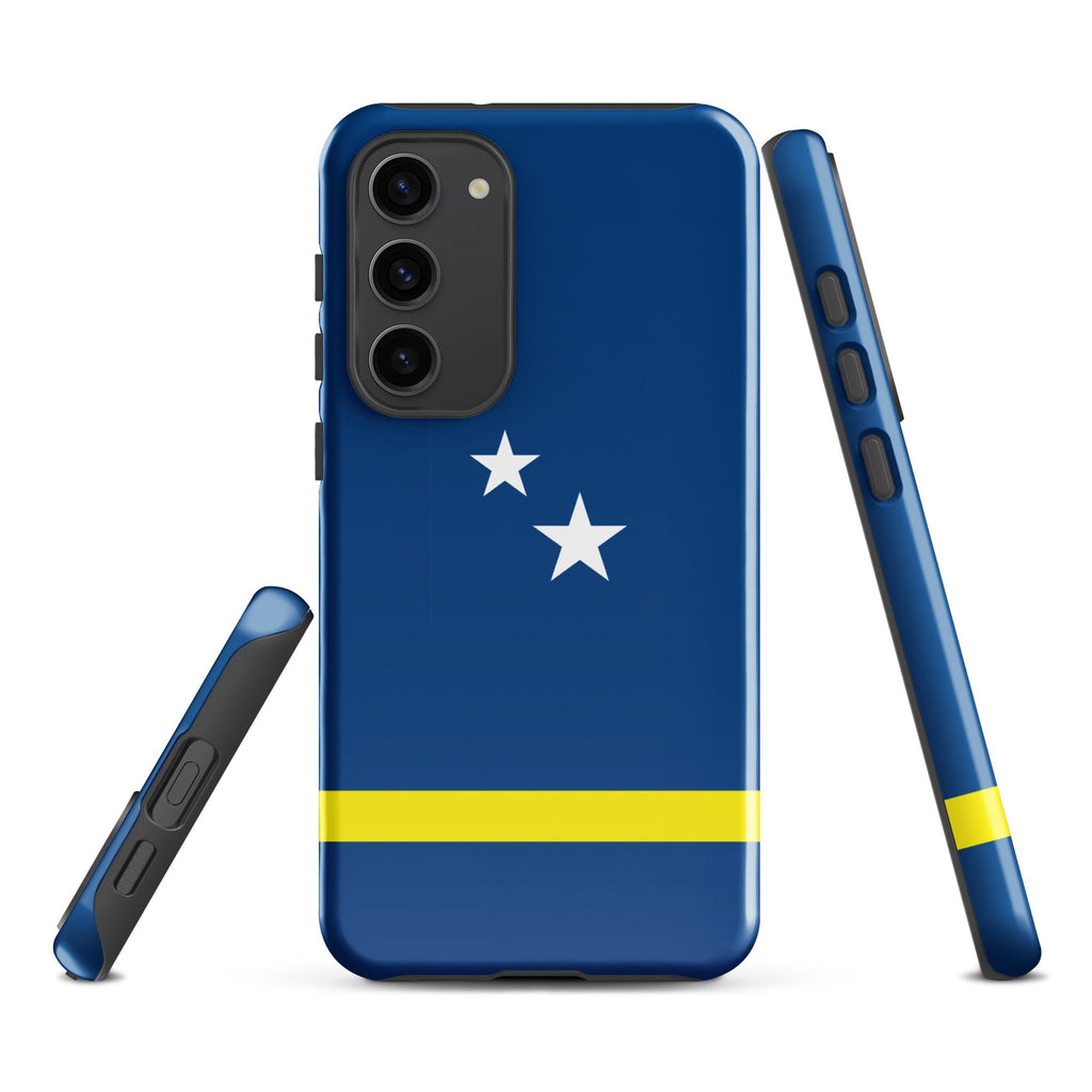 Curacao Flag Tough Cellphone case for Samsung® - Conscious Apparel Store