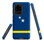 Curacao Flag Tough Cellphone case for Samsung® - Conscious Apparel Store
