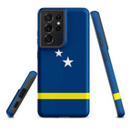 Curacao Flag Tough Cellphone case for Samsung® - Conscious Apparel Store