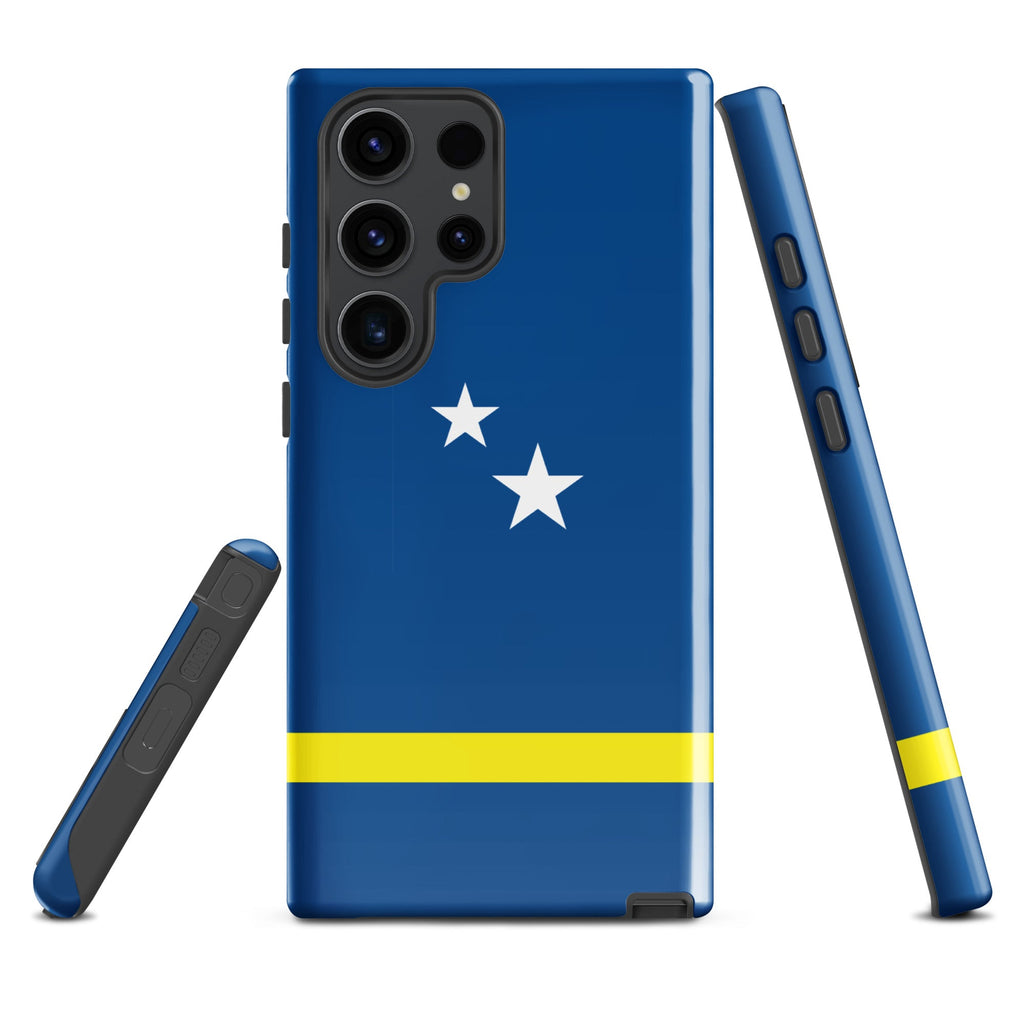 Curacao Flag Tough Cellphone case for Samsung® - Conscious Apparel Store