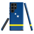 Curacao Flag Tough Cellphone case for Samsung® - Conscious Apparel Store