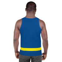 Curacao Flag Unisex Tank Top - Conscious Apparel Store