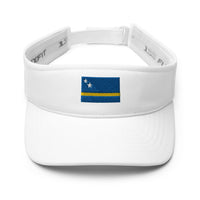 Curacao Flag Visor - Conscious Apparel Store