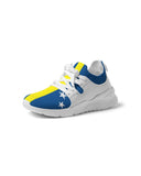 Curacao Flag Women's Two-Tone Sneaker - Conscious Apparel Store
