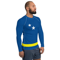 Curacao Men's Rash Guard - Conscious Apparel Store