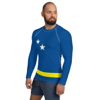 Curacao Men's Rash Guard - Conscious Apparel Store