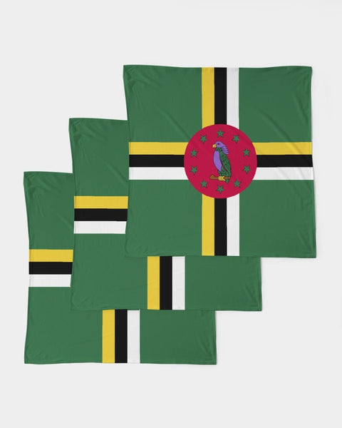 Dominica Flag Bandana Set - Conscious Apparel Store