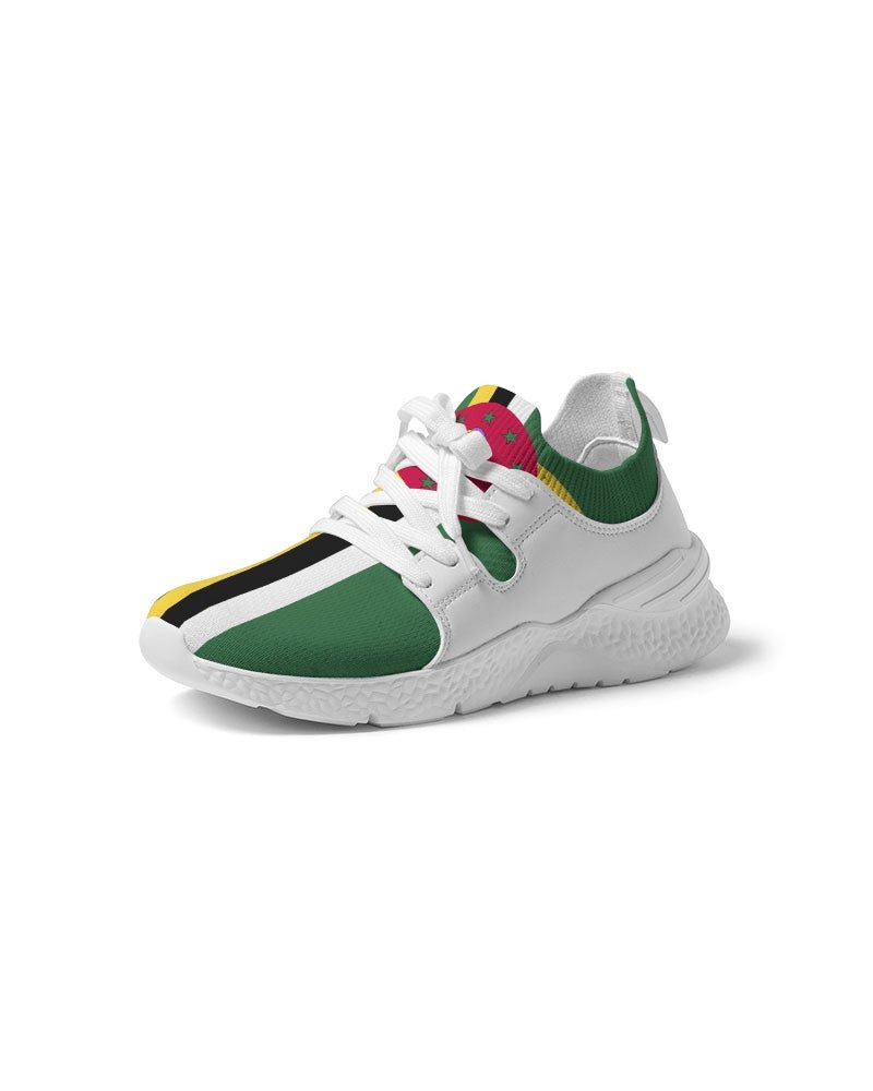 Dominica Flag Men's Two-Tone Sneaker - Conscious Apparel Store