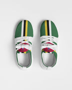 Dominica Flag Men's Two-Tone Sneaker - Conscious Apparel Store