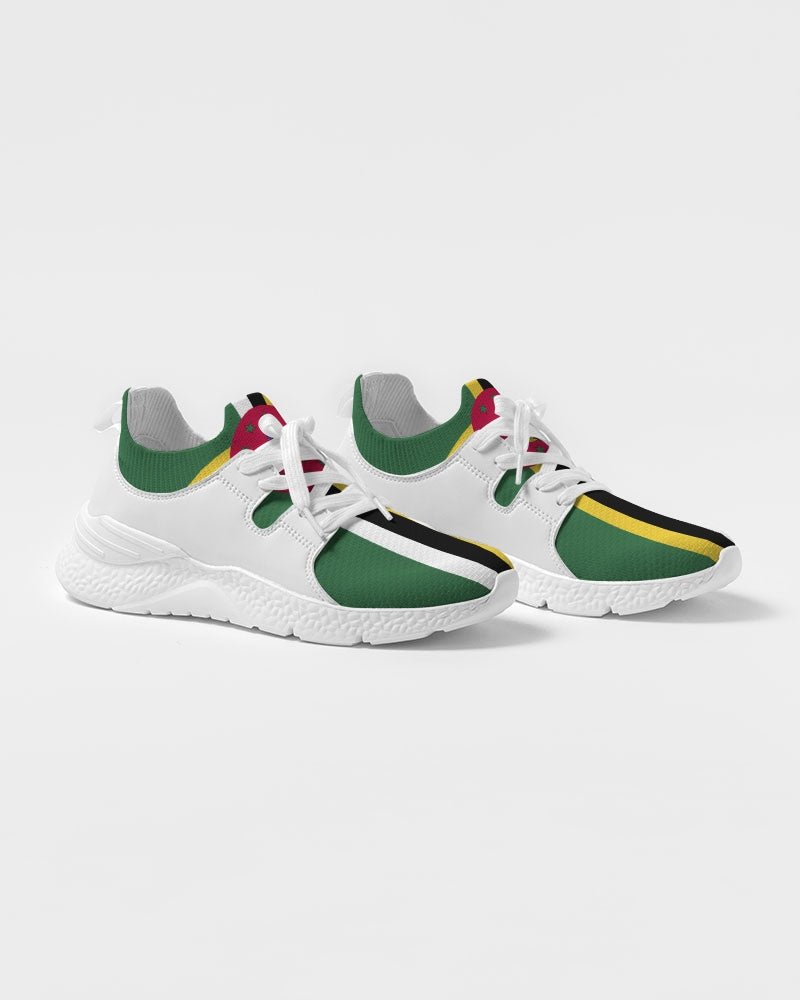 Dominica Flag Men's Two-Tone Sneaker - Conscious Apparel Store