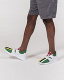 Dominica Flag Men's Two-Tone Sneaker - Conscious Apparel Store