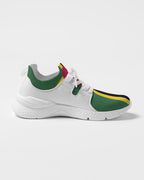 Dominica Flag Men's Two-Tone Sneaker - Conscious Apparel Store